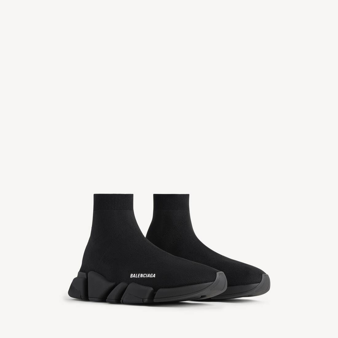 Zapatilla de mujer Speed 2.0 de punto reciclado en negro