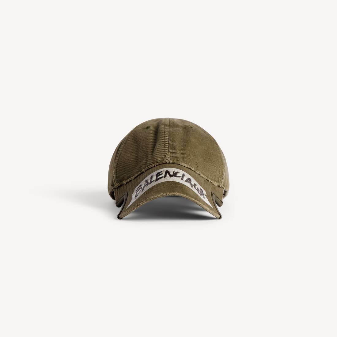 Gorra de cinta para mascar en color caqui