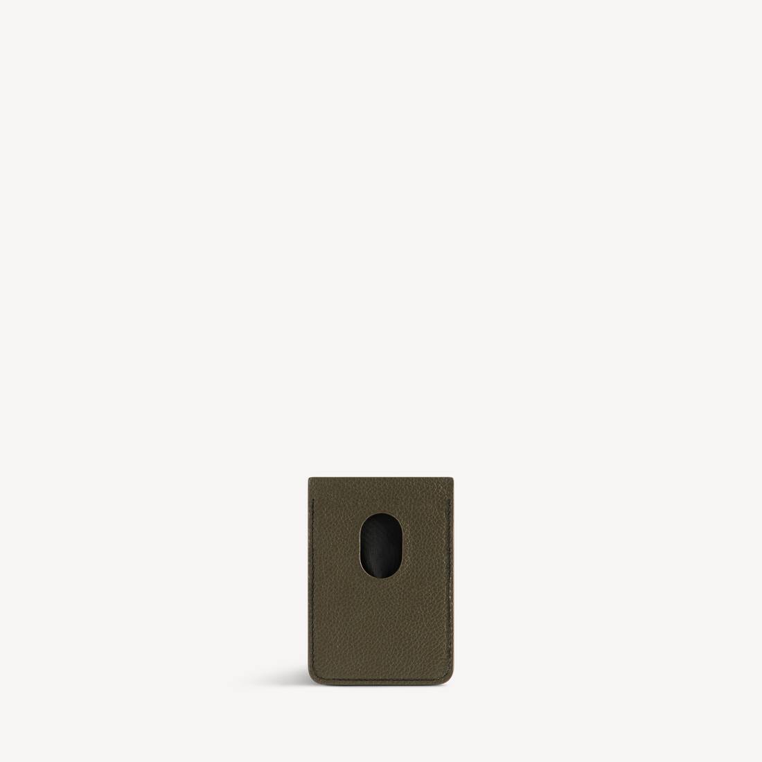 Portatarjetas para Hombres con Magnetismo para Efectivo en Verde Oscuro