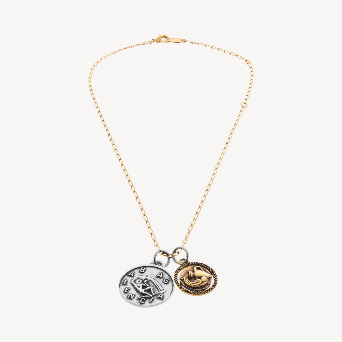 Collar de Horóscopo Acuario en Oro/Plata