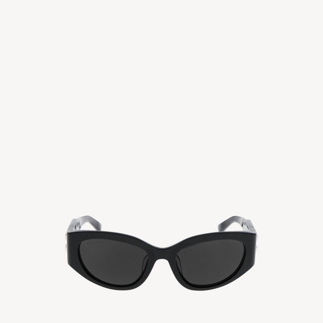 Gafas de sol redondas Bossy para mujer en negro