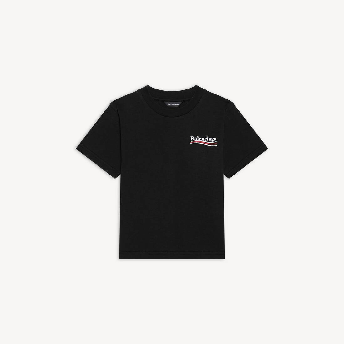Niños - Camiseta de campaña política en negro