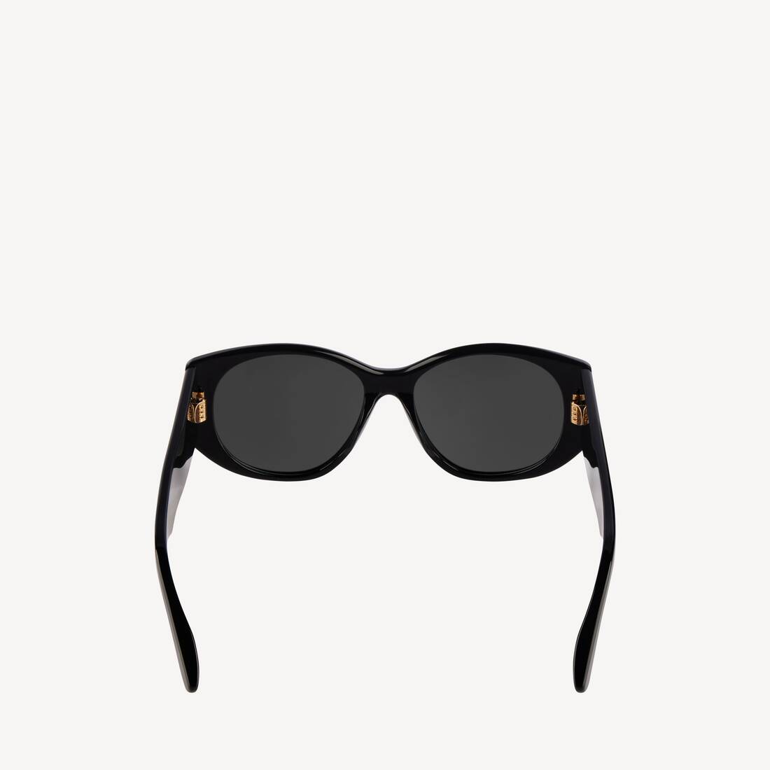 Gafas de sol redondas Nano para mujer en negro