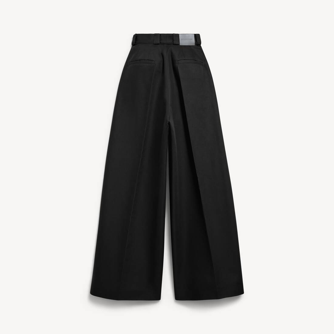 Pantalones de mujer con cintura alta en negro