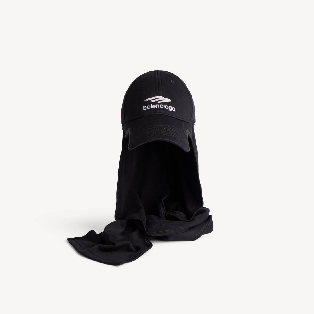 Gorra híbrida para hombre en negro