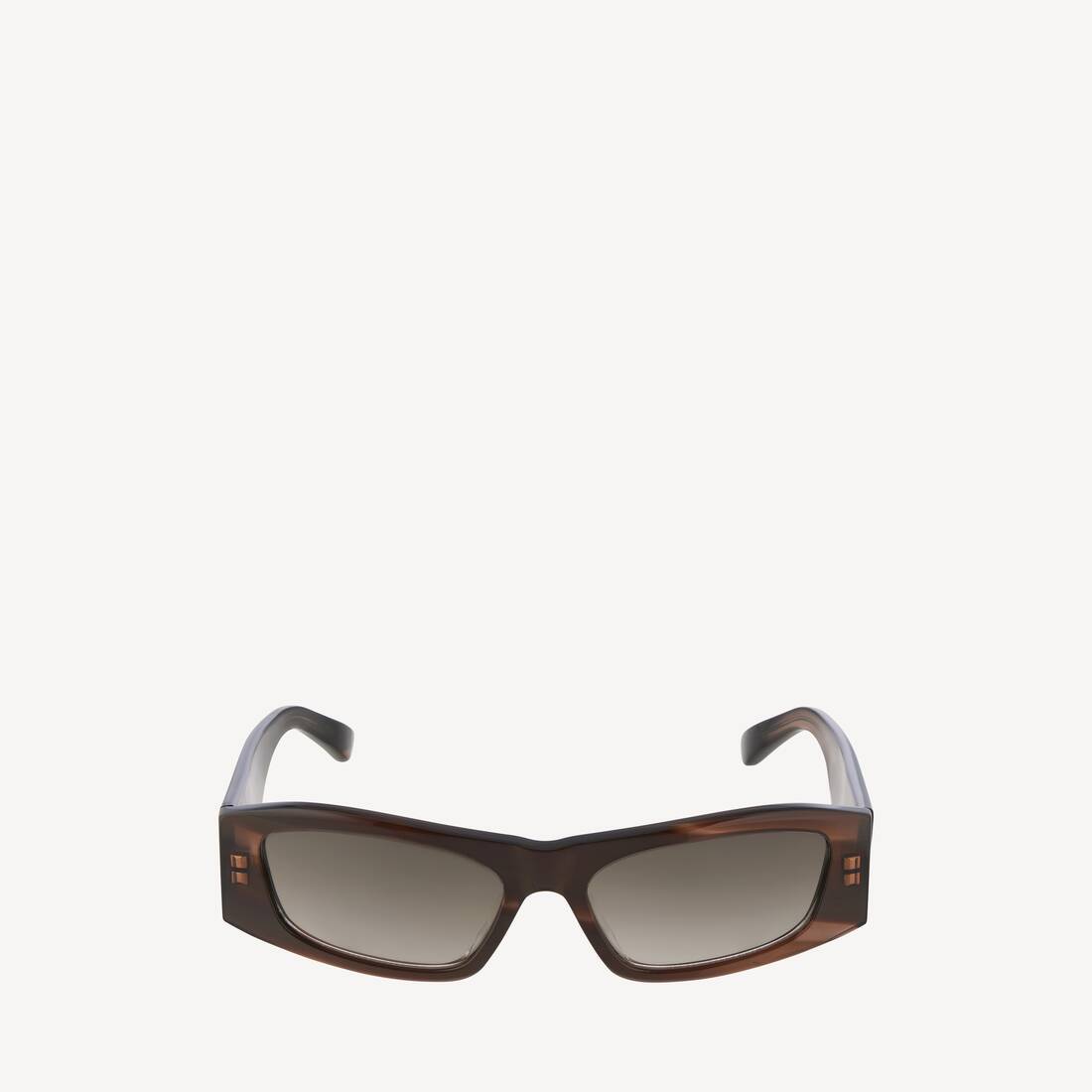 Gafas de sol Nano Rectangle Af para mujer en color marrón metálico Havana
