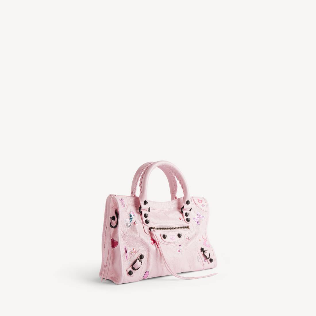 Bolso Le City Pequeño para Mujer en Rosa Petalo/multicolor