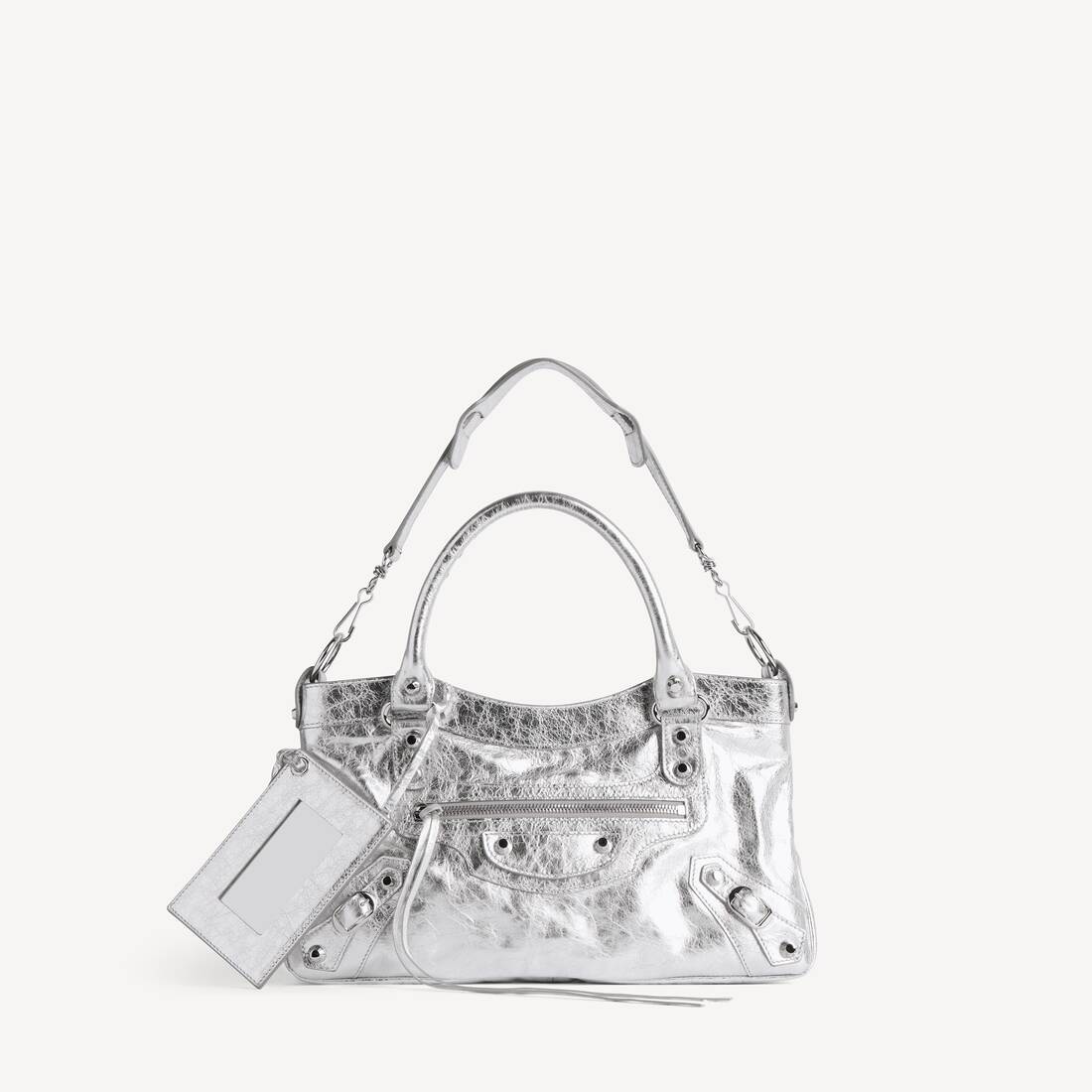 Bolso Le City First para mujer en plata