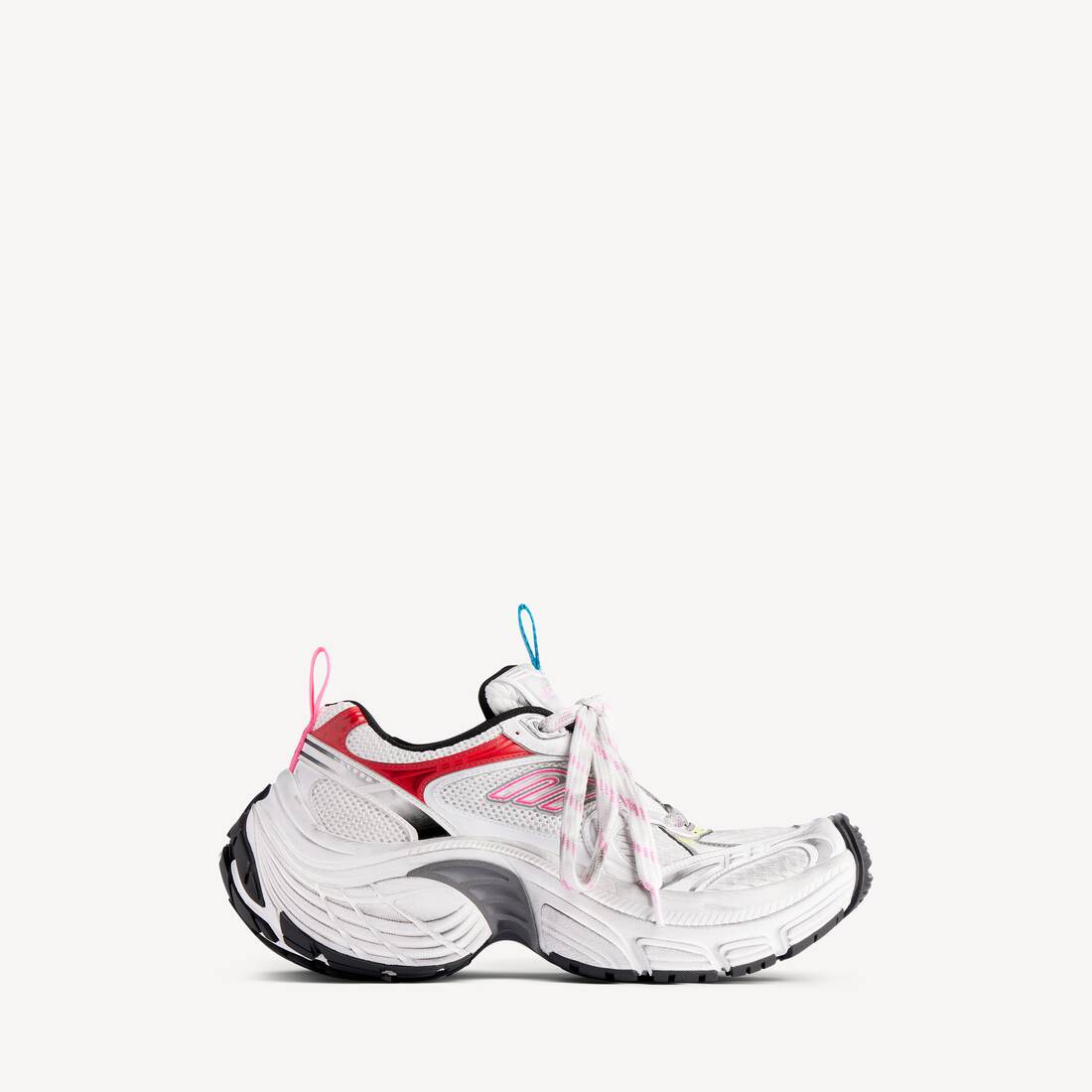 Zapatilla para mujer 6XL en blanco/rosa/multicolor/negro