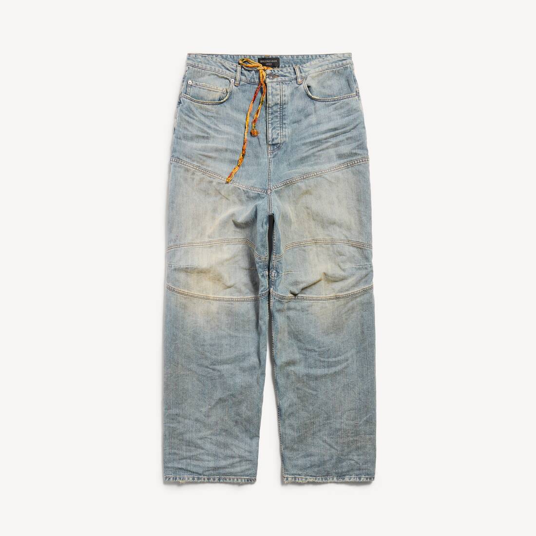 Pantalones holgados para hombre en azul claro