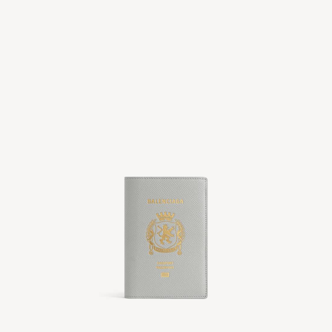 Portapasaporte para Hombre en Gris Balenciaga