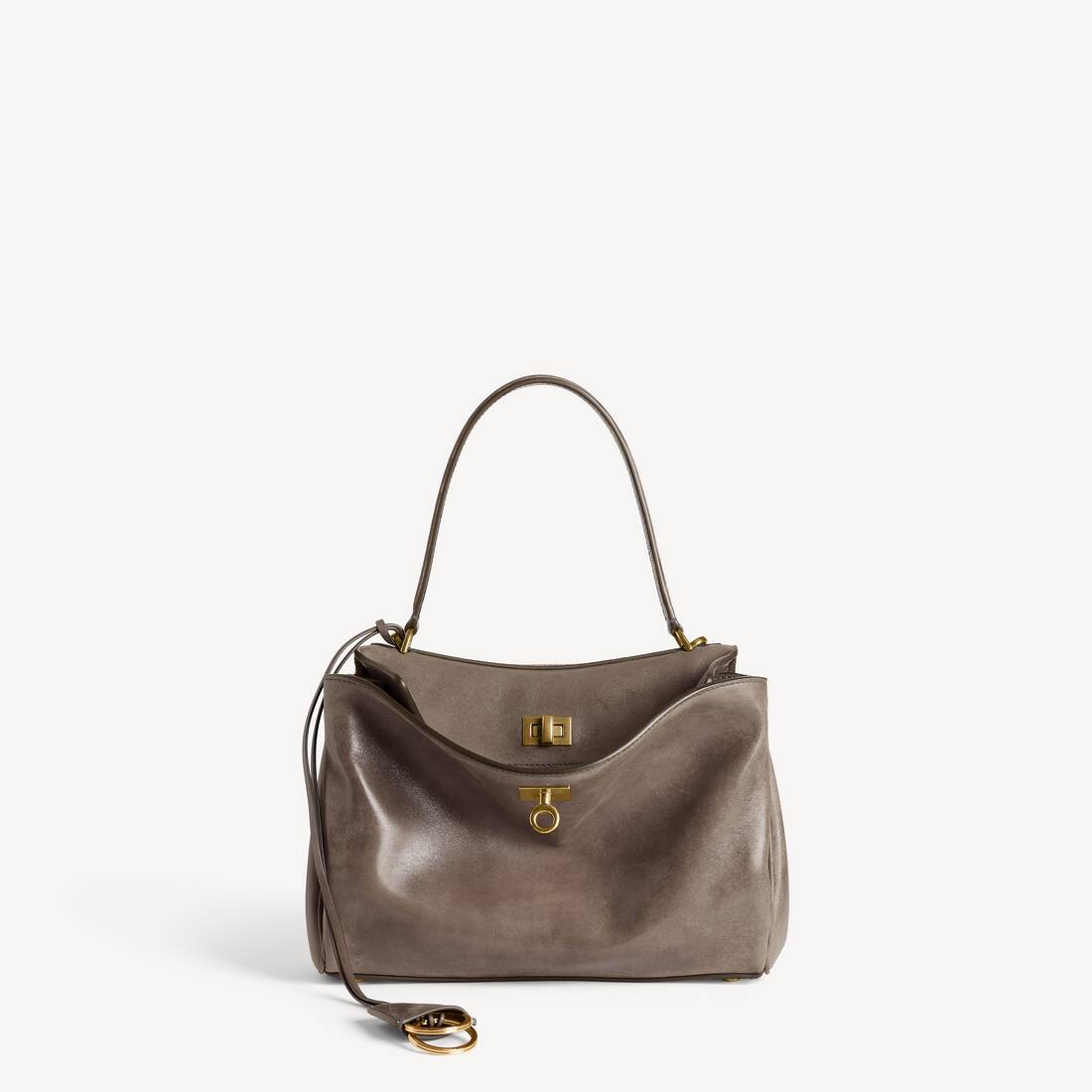 Bolso de Rodeo para Mujer Pequeño en Noix Oscuro