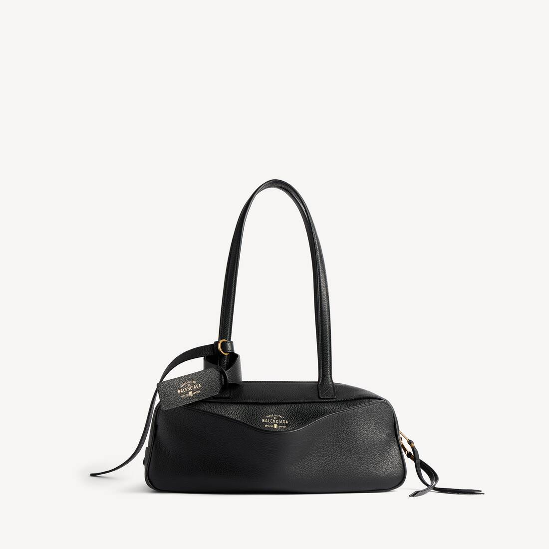 Bolso de Bowling para Mujer Pequeño en Negro