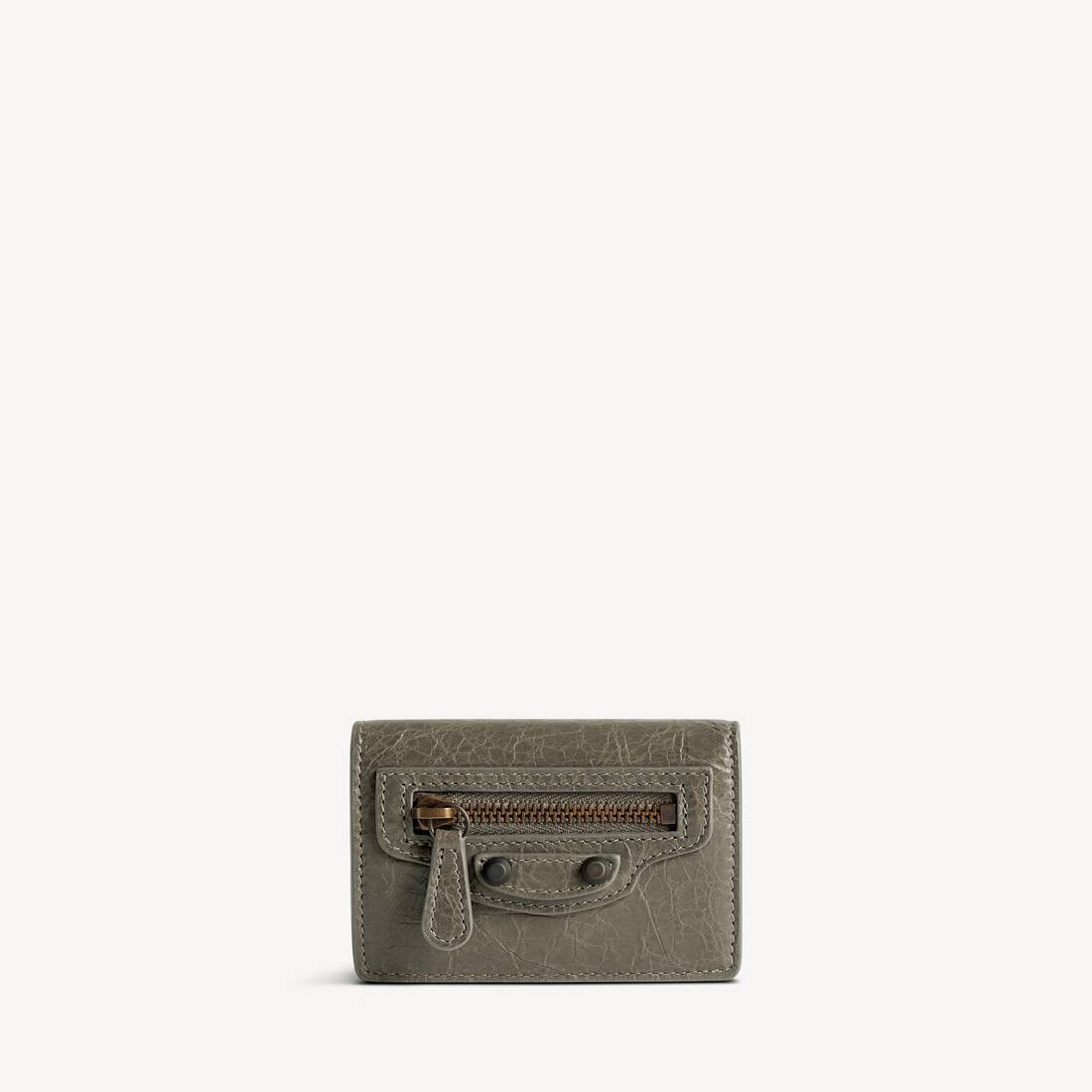 Billetera Le City Mini para Mujer en Verde Ejército