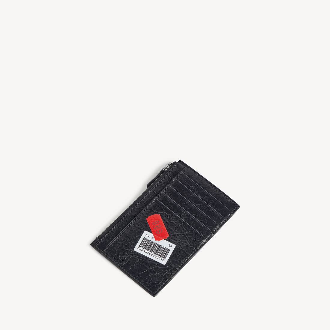 Portamonedas y tarjetas grande para hombre en negro/multicolor