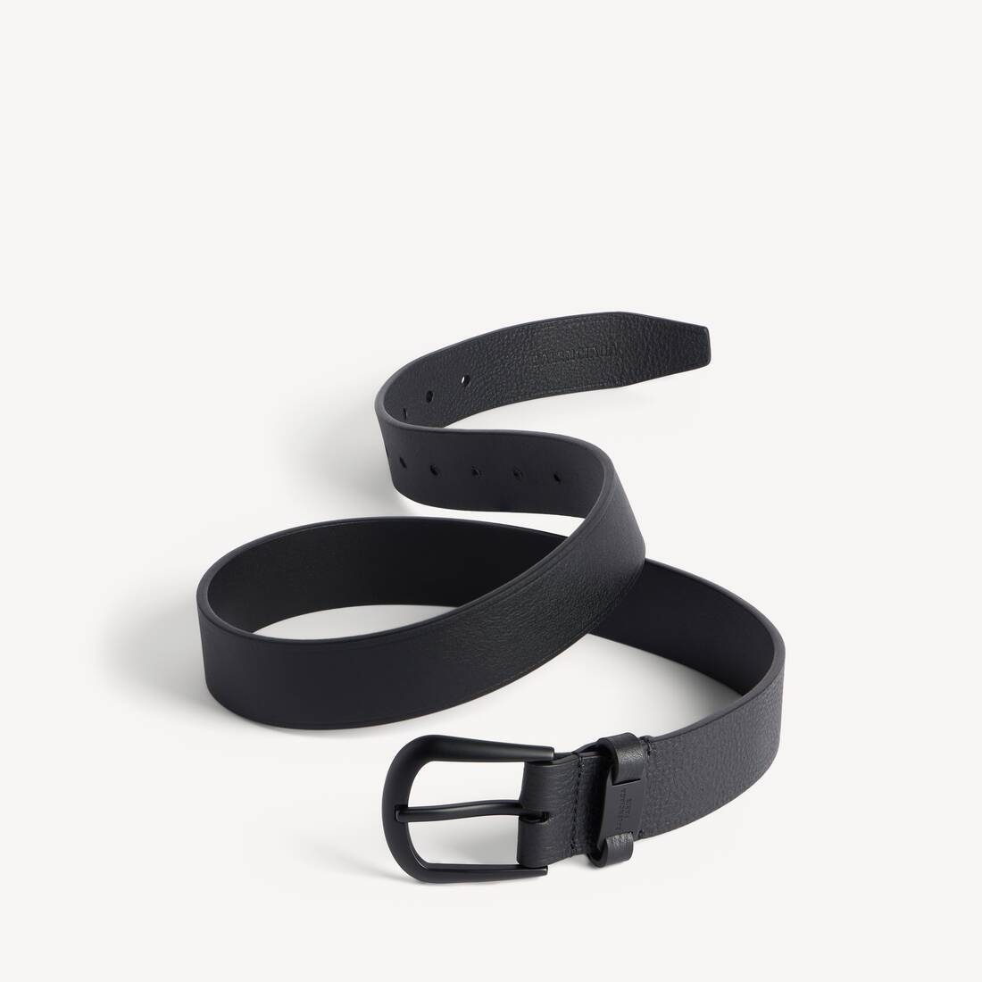 Cinturón para traje de hombre en negro