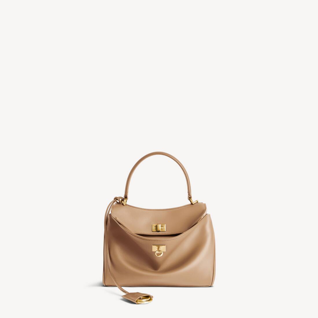 Bolso de mano Rodeo para mujer mini en moca