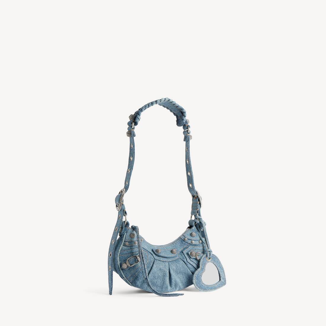 Bolso de Hombro Le Cagole para Mujer XS en Azul