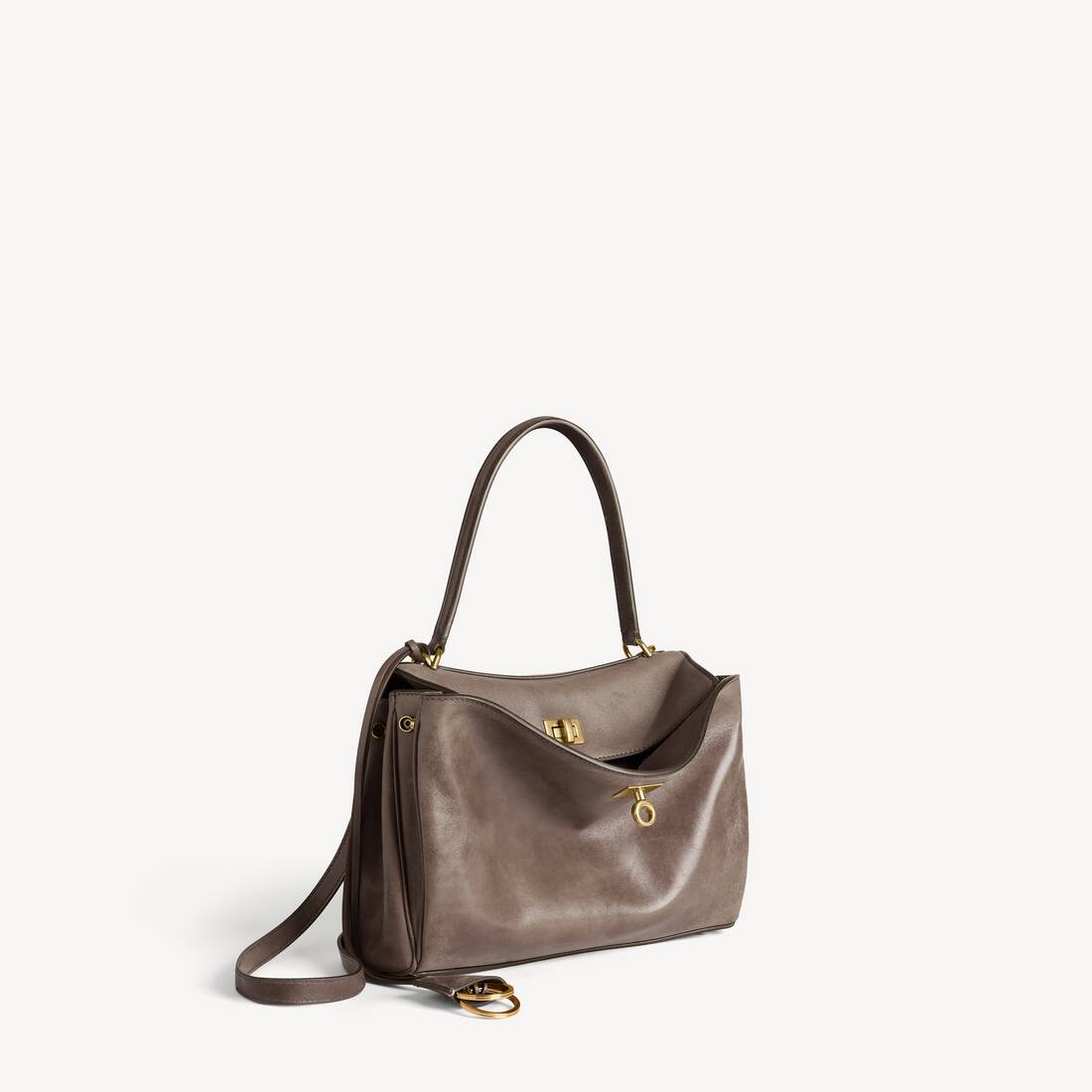 Bolso de Rodeo para Mujer Pequeño en Noix Oscuro