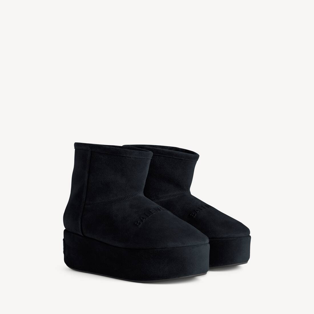 Botín plataforma Alaska para mujer en negro