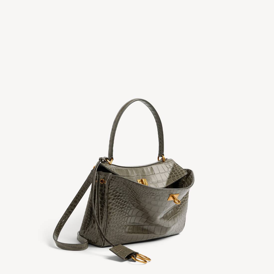 Bolso de Rodeo para Mujer Pequeño en Verde Ejército