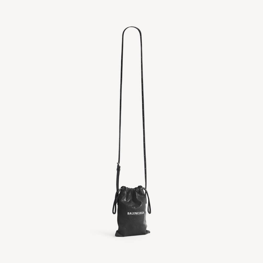 Soporte para teléfono para hombre en negro