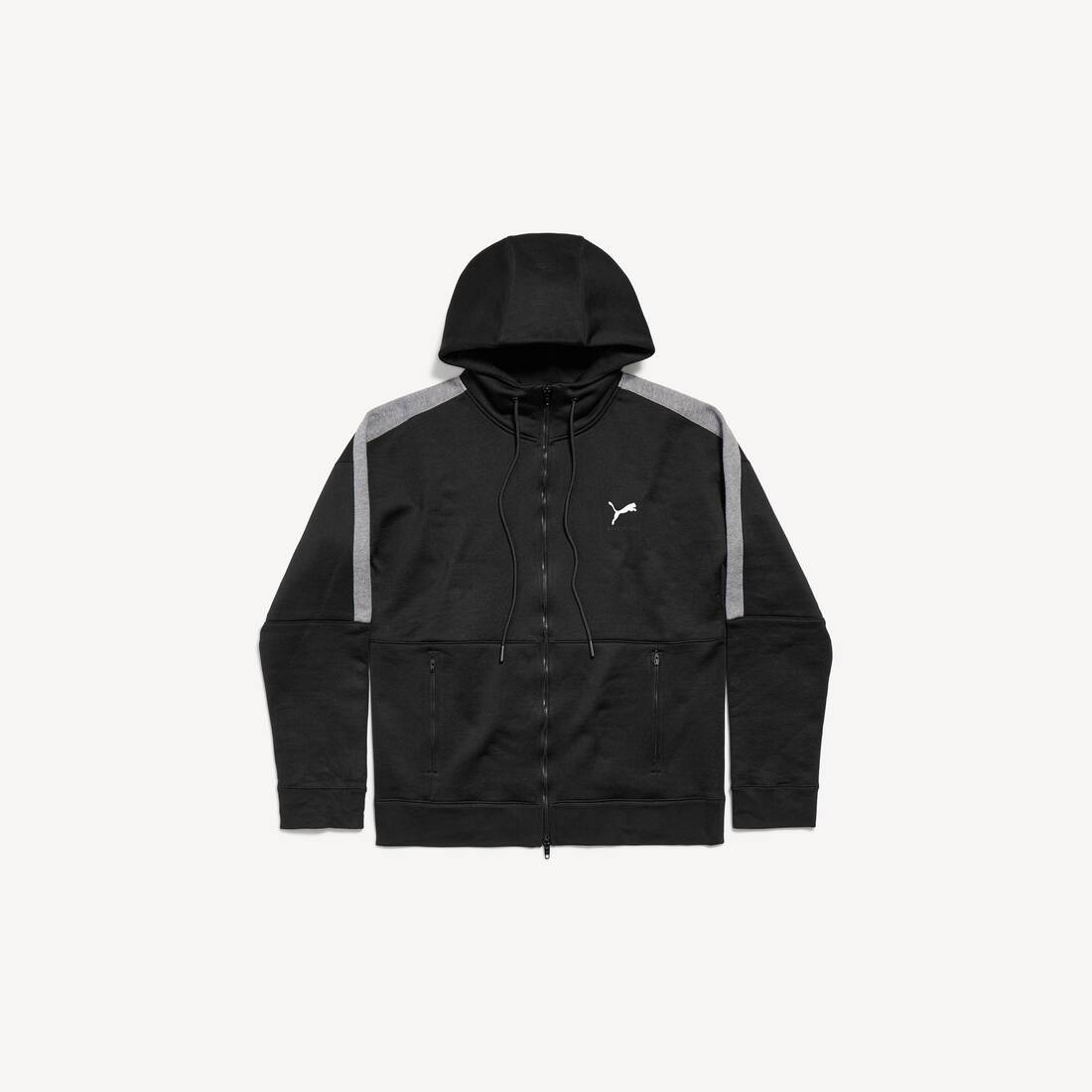 Chaqueta de chándal con capucha Balenciaga I Puma en negro/gris oscuro