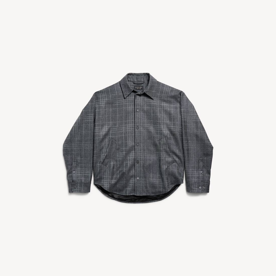 Camisa Overshirt para Mujer en Gris