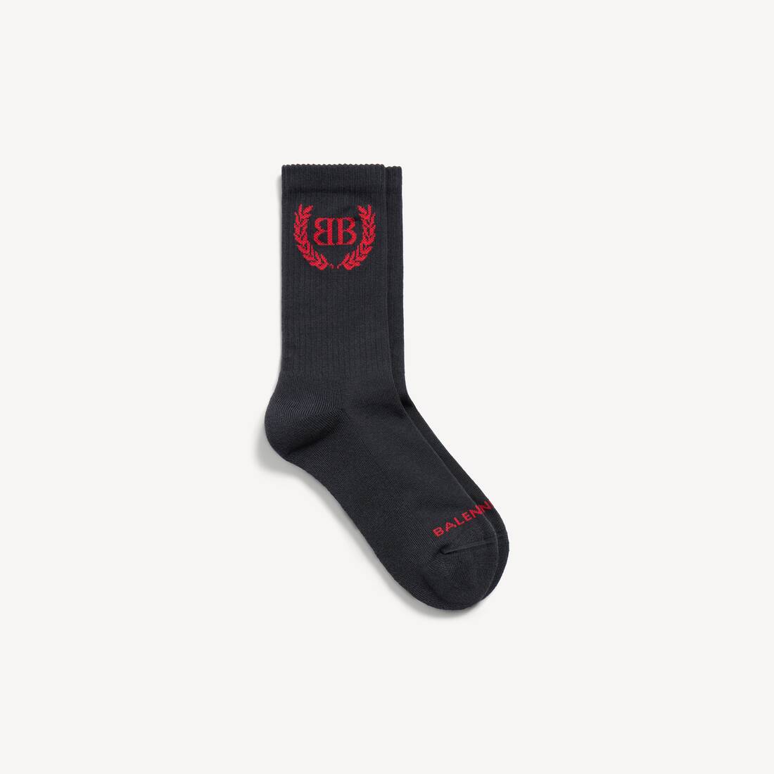 Calcetines clásicos Laurel para mujer en negro/blanco