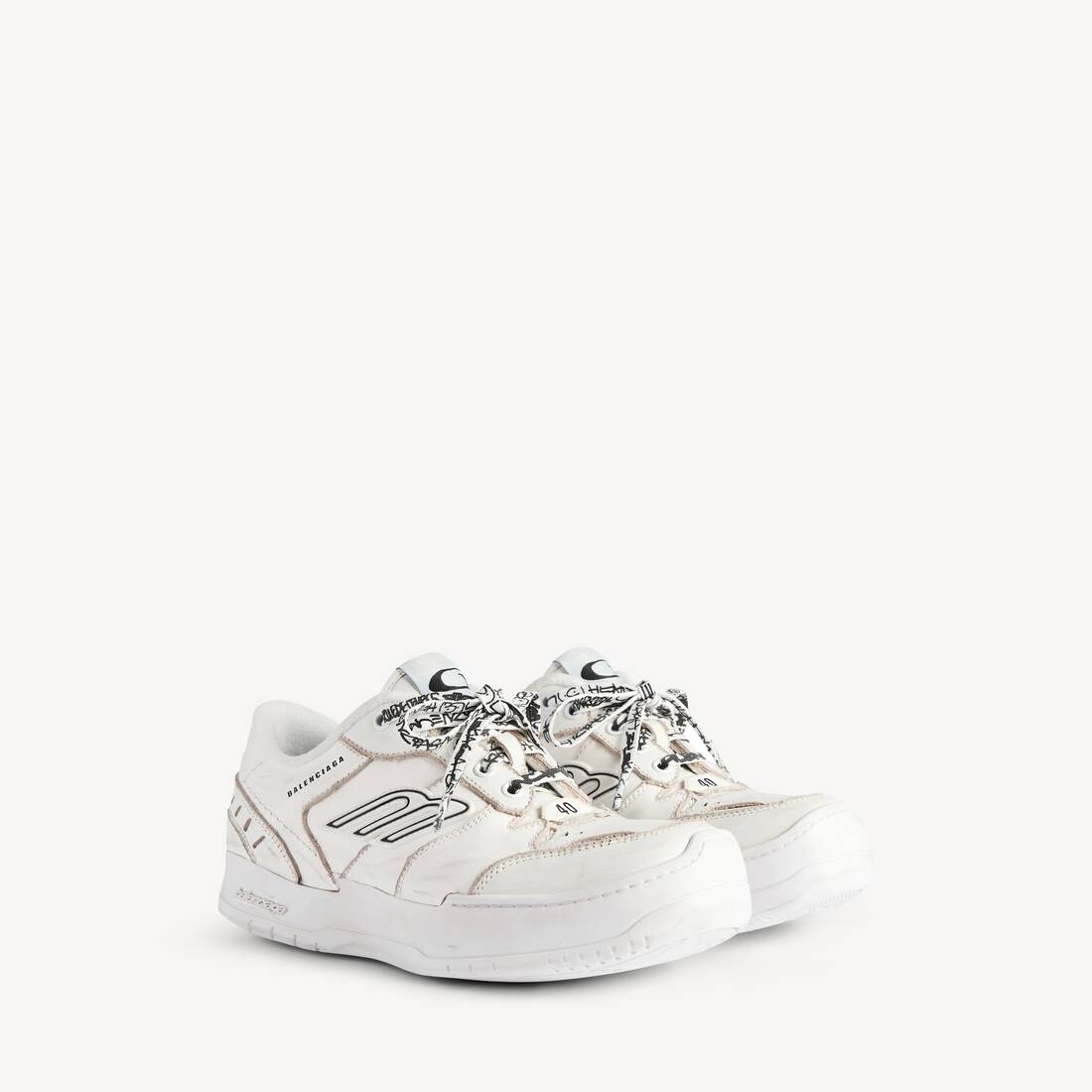 Zapatilla de plataforma Hamptons para mujer en blanco