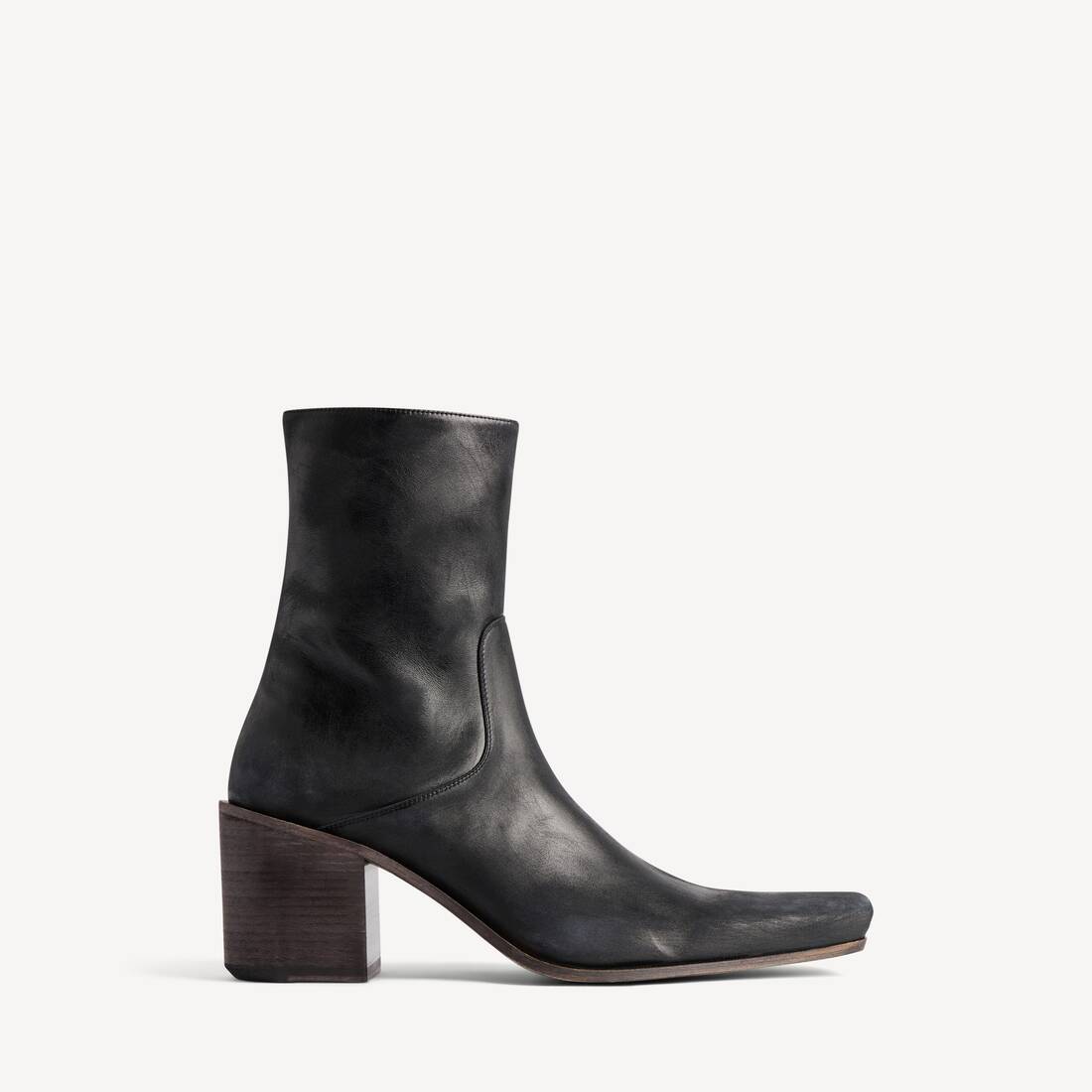 Botín Monsieur para hombre en negro