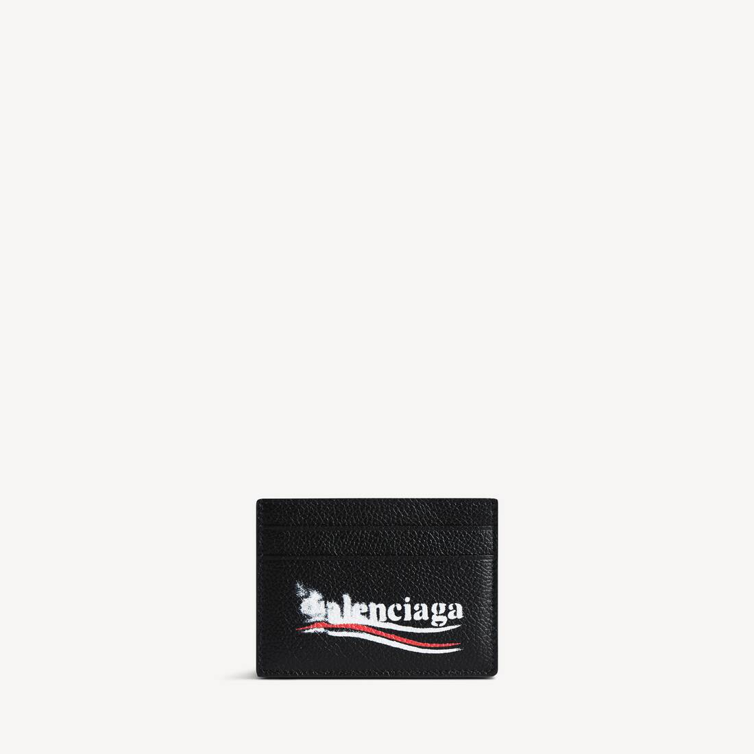 Porta tarjetas y efectivo para hombre en negro