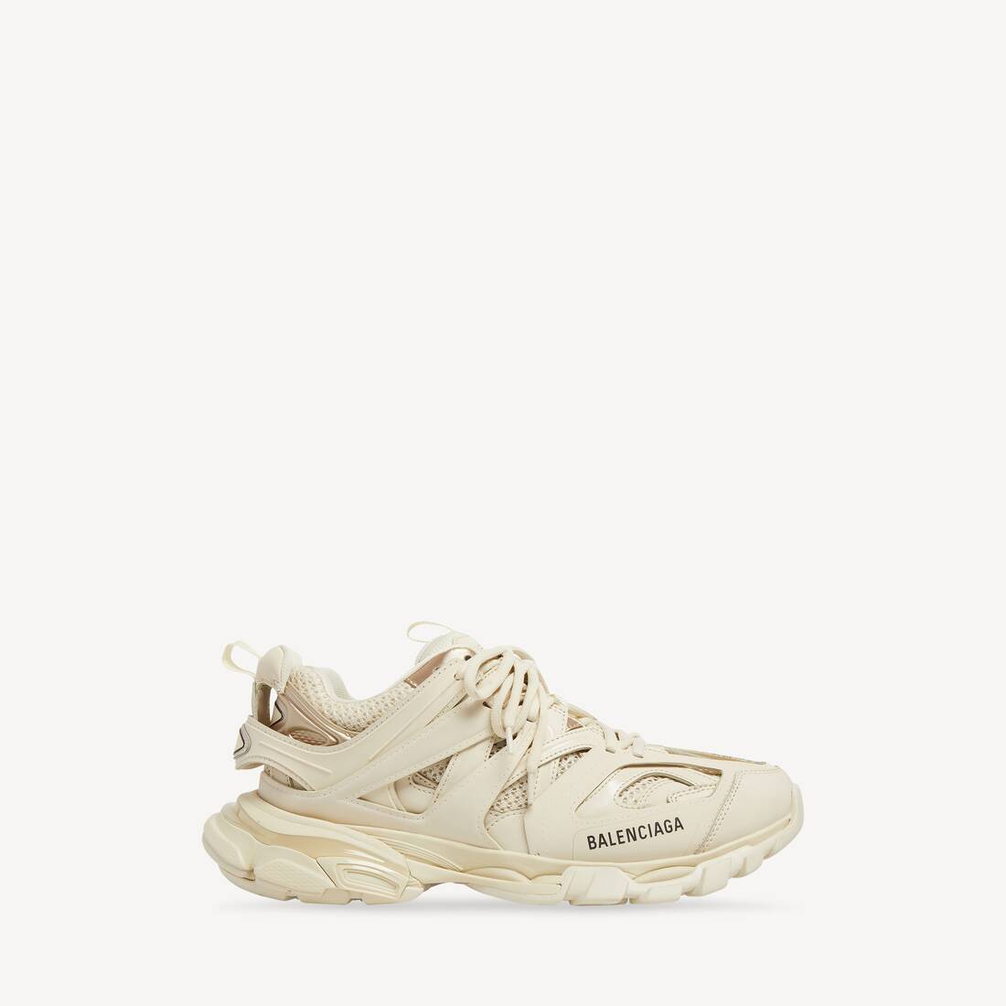 Zapatilla de pista para hombre en beige