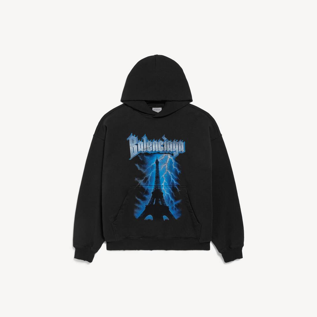 Chándal para Hombre Paris Thunderstorm Talla Mediana en Negro