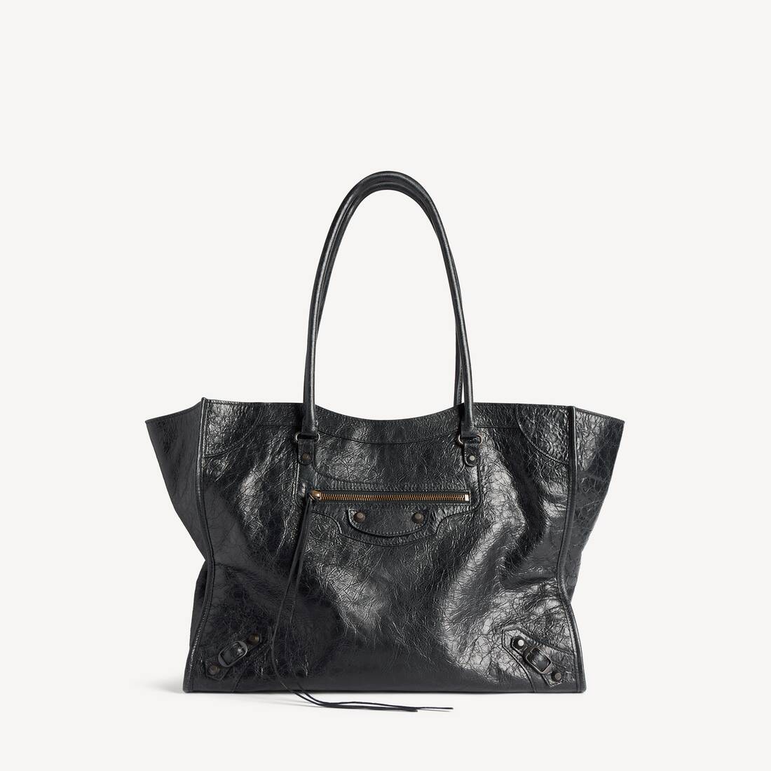 Bolso bandolera Le City Mediano para mujer en negro