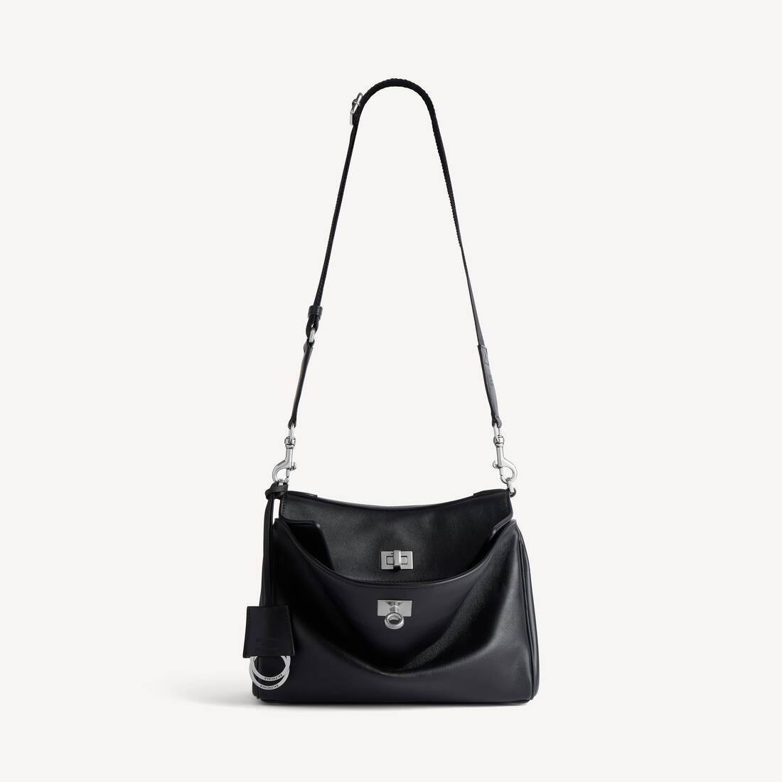 Bolso Mensajero para Hombres Pequeño en Negro