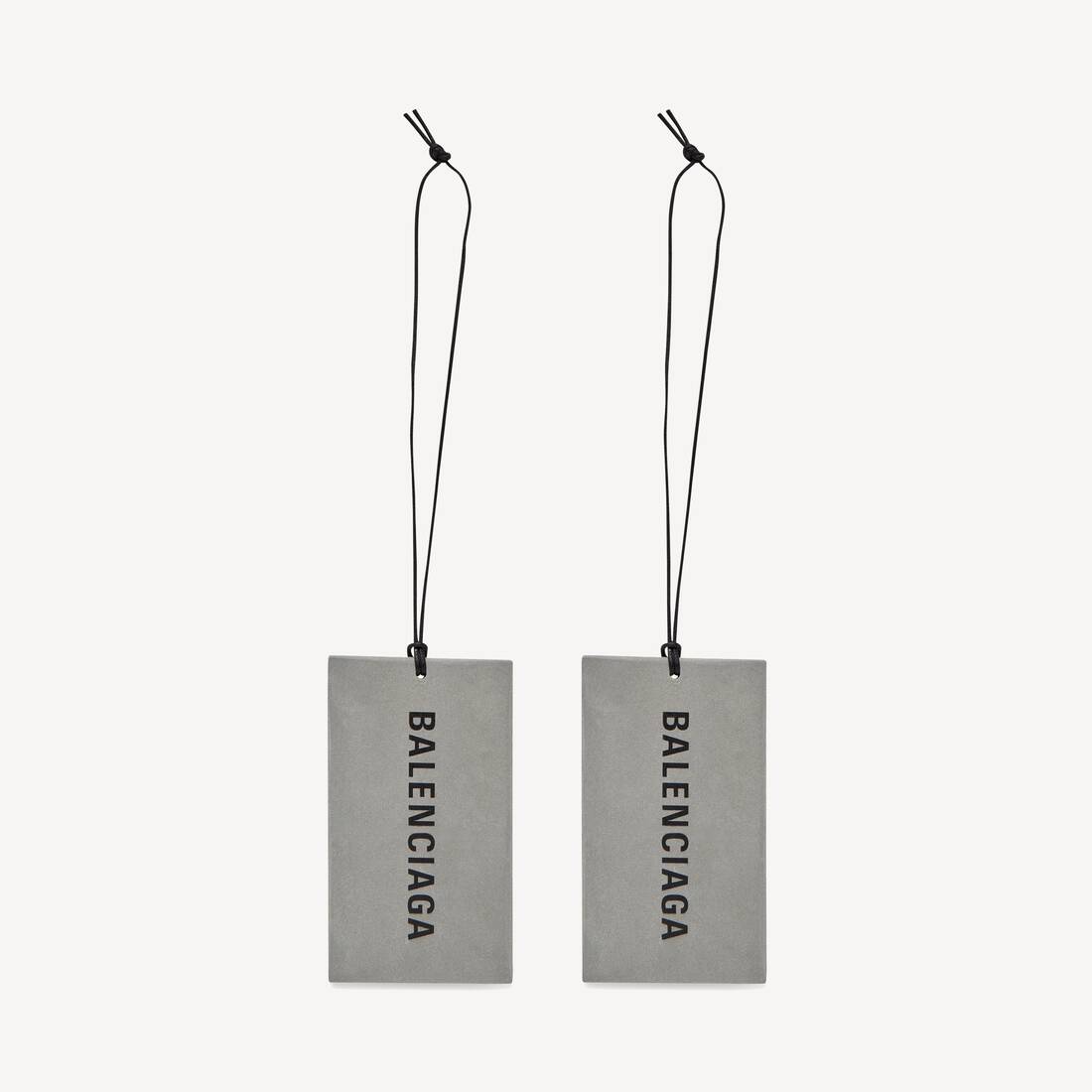 Etiqueta con aroma en gris