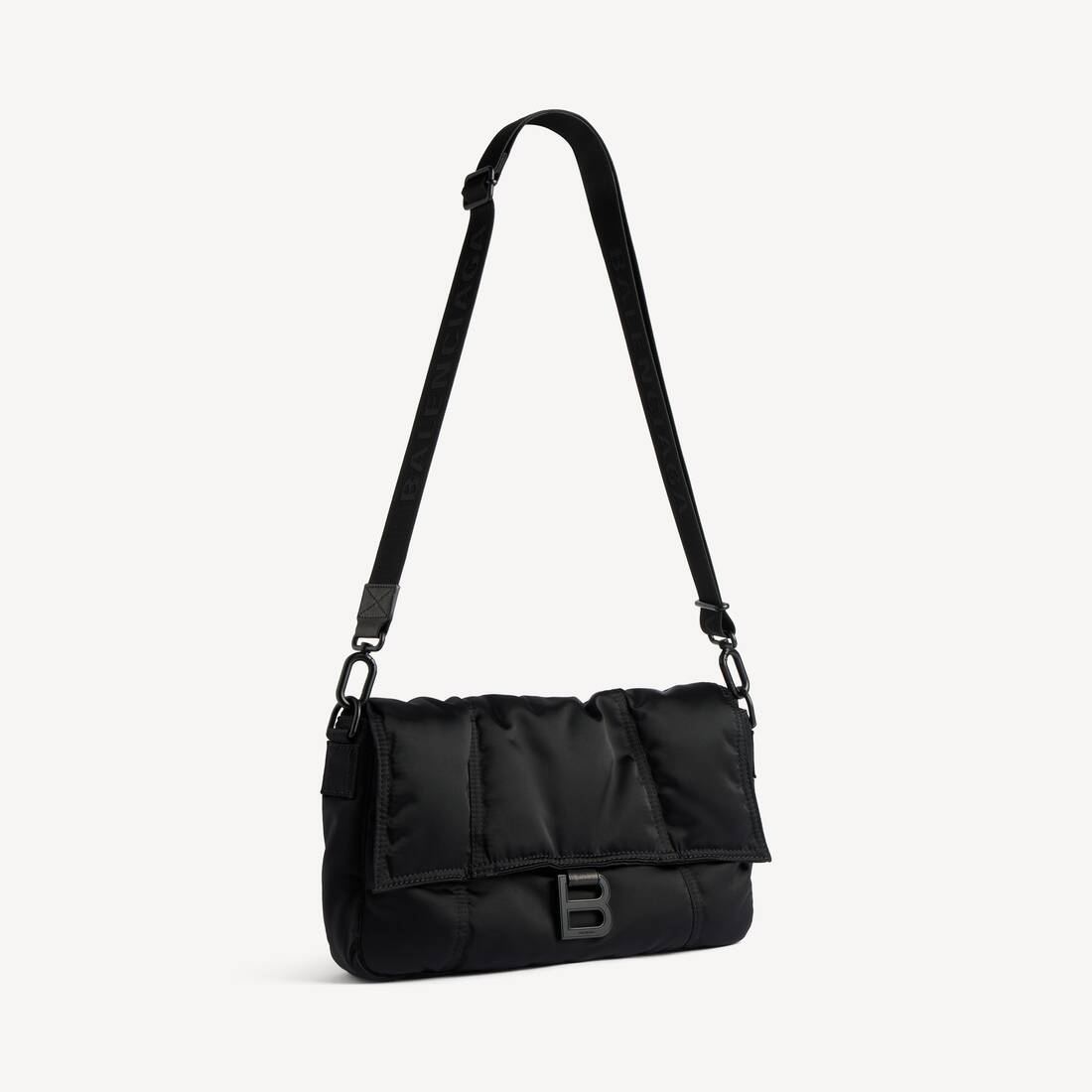 Bolso de Tabla para Hombre Mediano en Negro