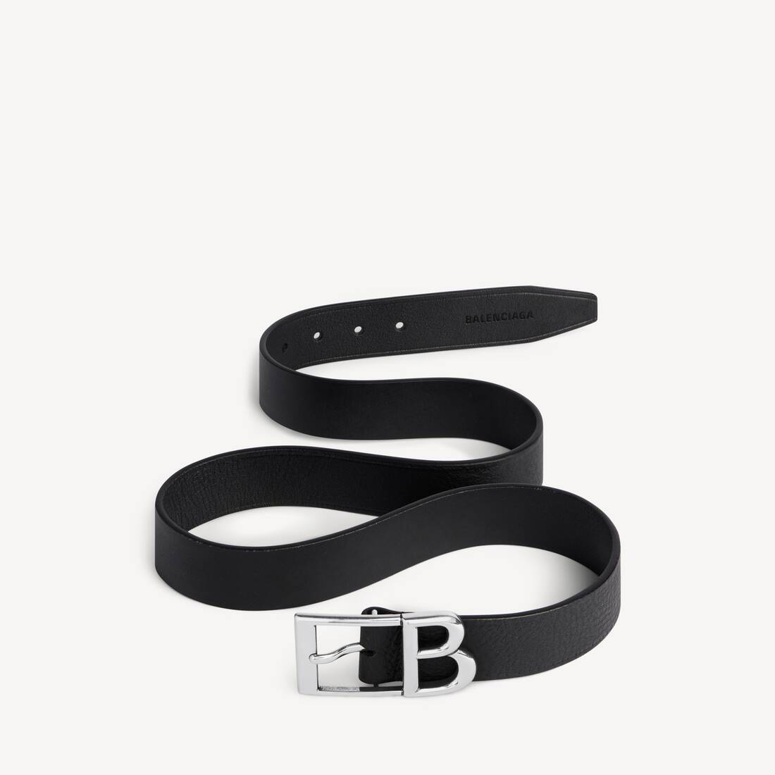 Cinturón clásico para hombre en negro