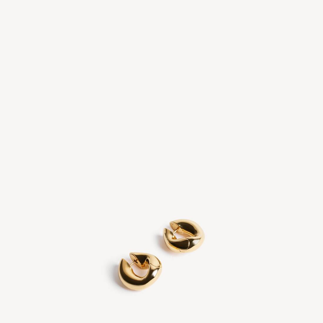 Auriculares Eisa XS para Mujer en Oro Brillante