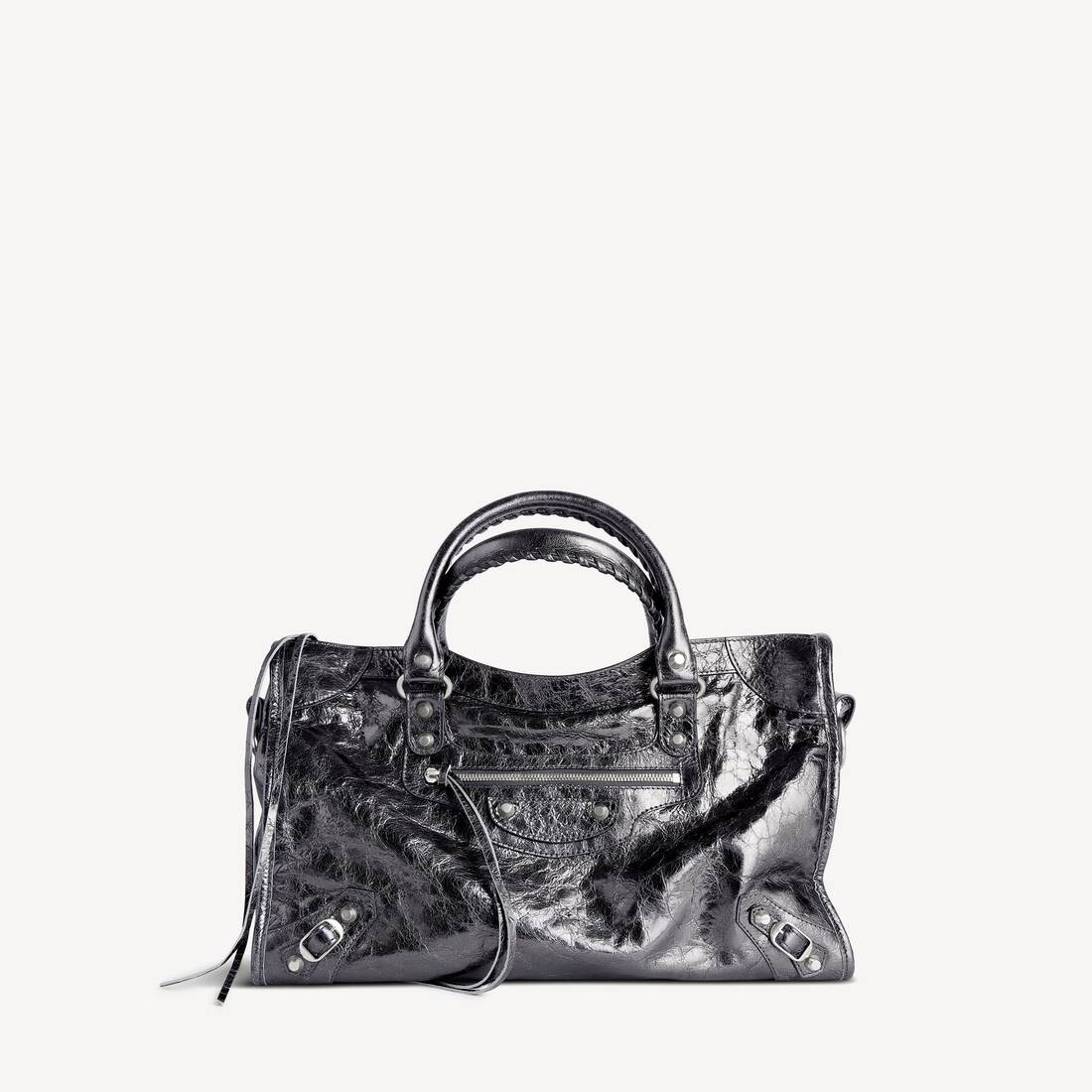 Bolso Le City Mujer Mediano en Gris Acero