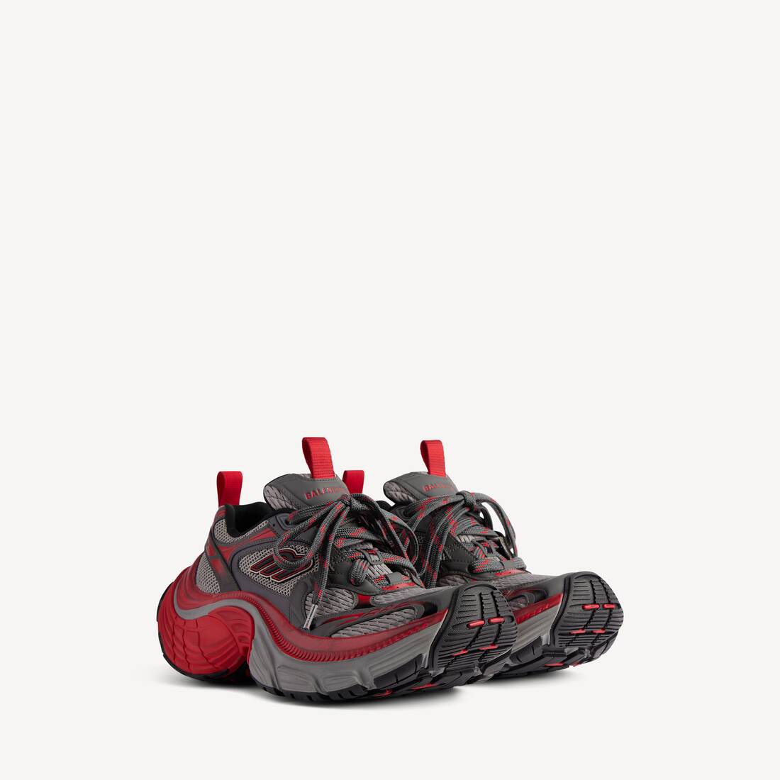 Zapatilla para Hombre 6XL en Rojo/Gris/Negro