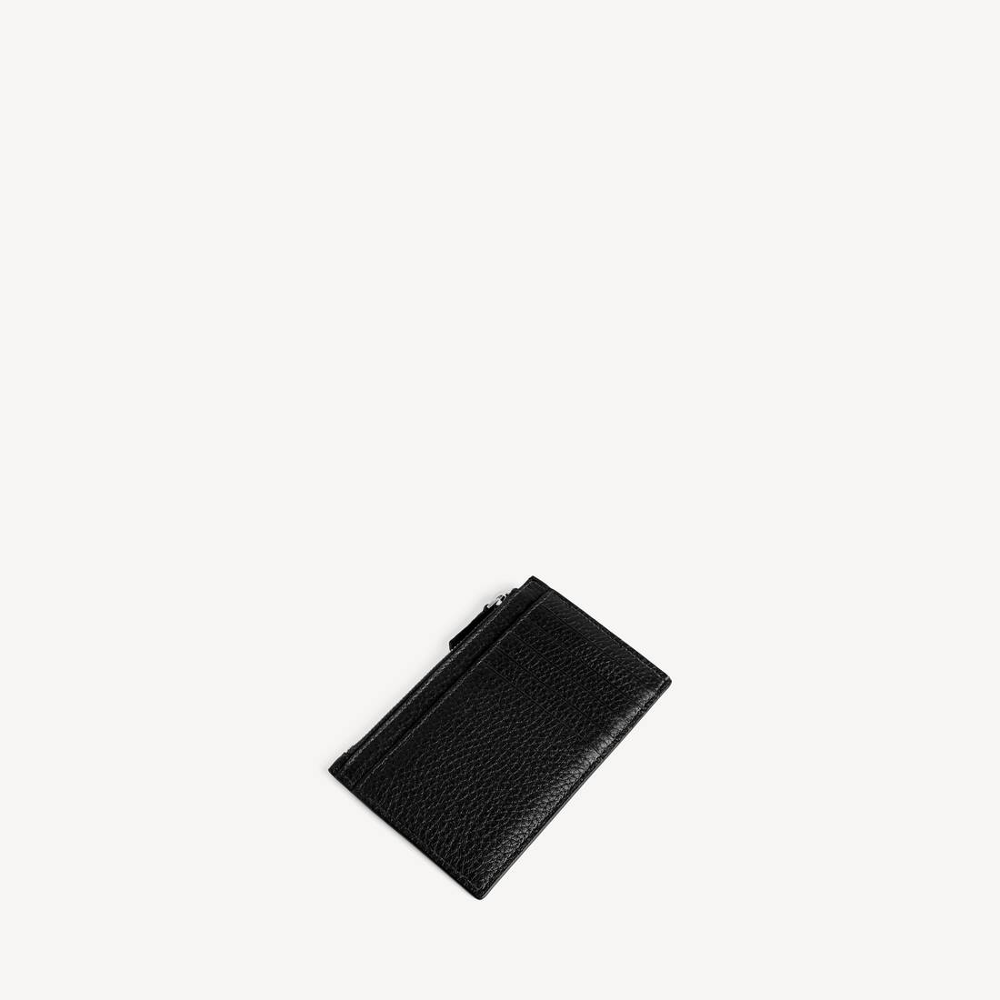 Porta tarjetas y monedas para hombre en negro