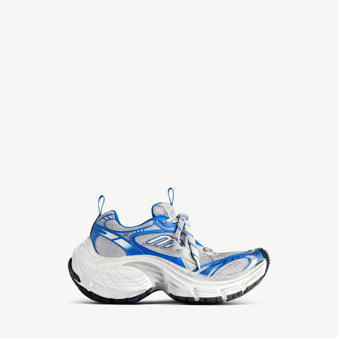 Zapatilla para hombre 6XL en gris/azul/blanco