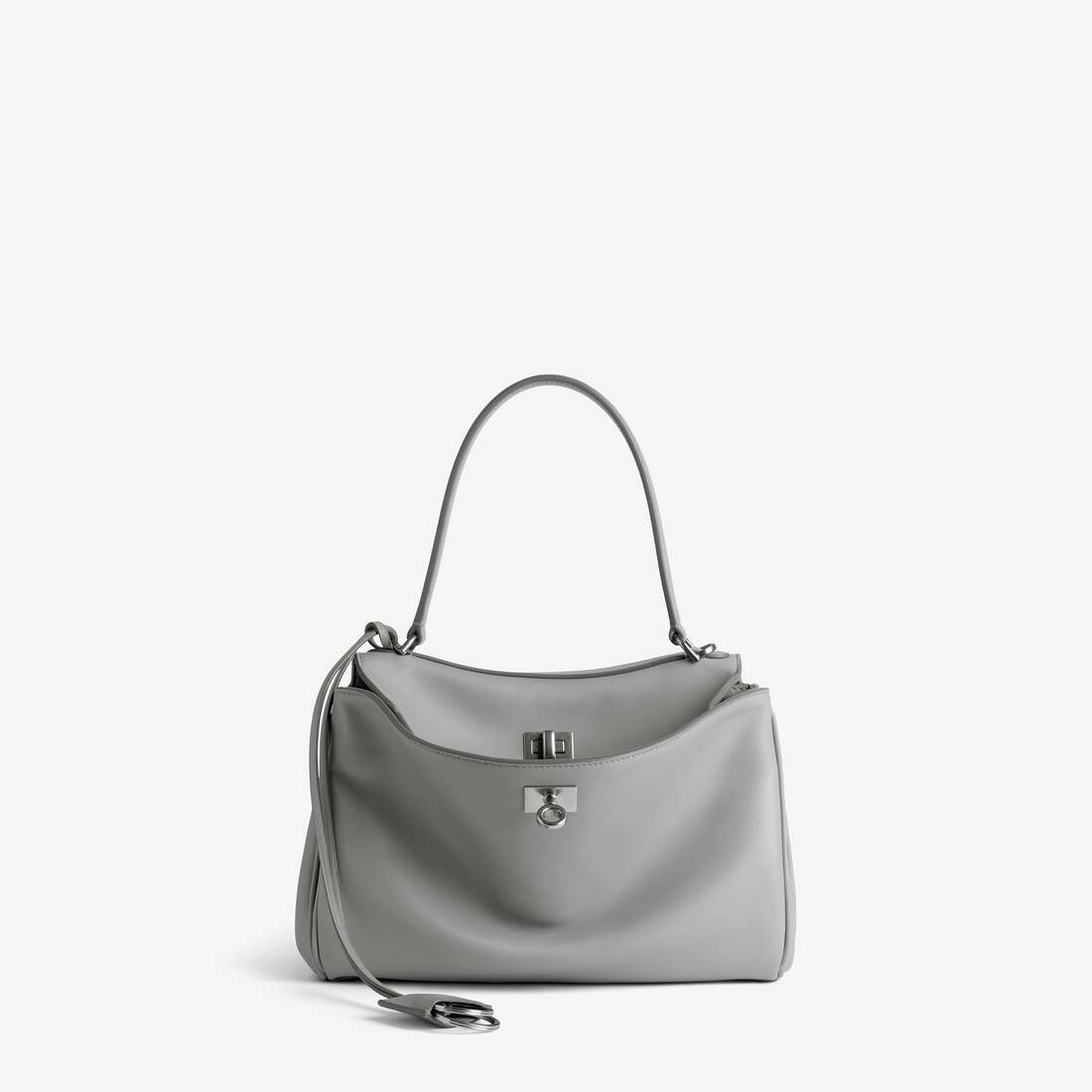 Bolso de Rodeo para Mujer Pequeño en Gris Nube