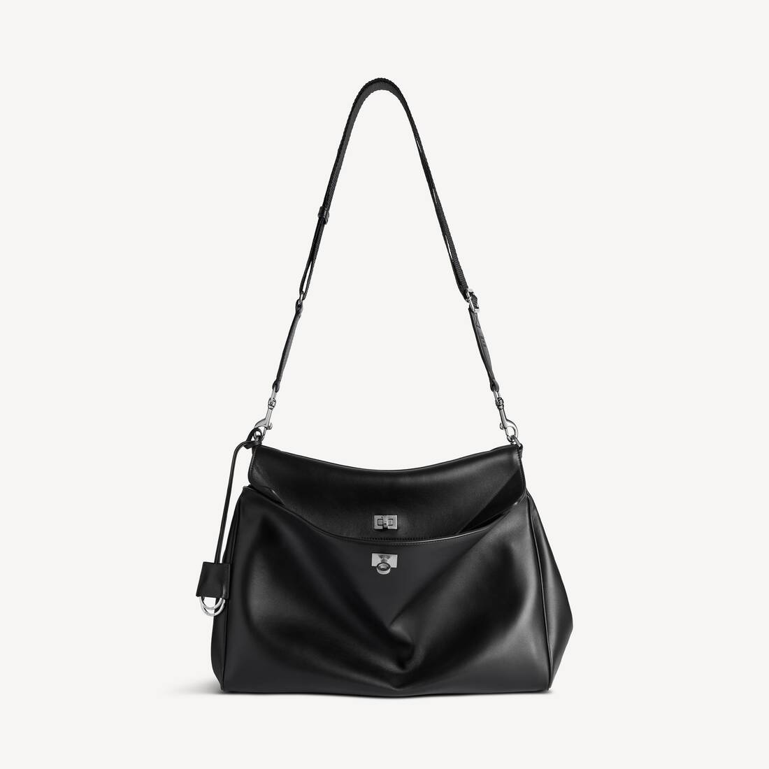 Bolsa mensajero para hombre Rodeo mediana en negro