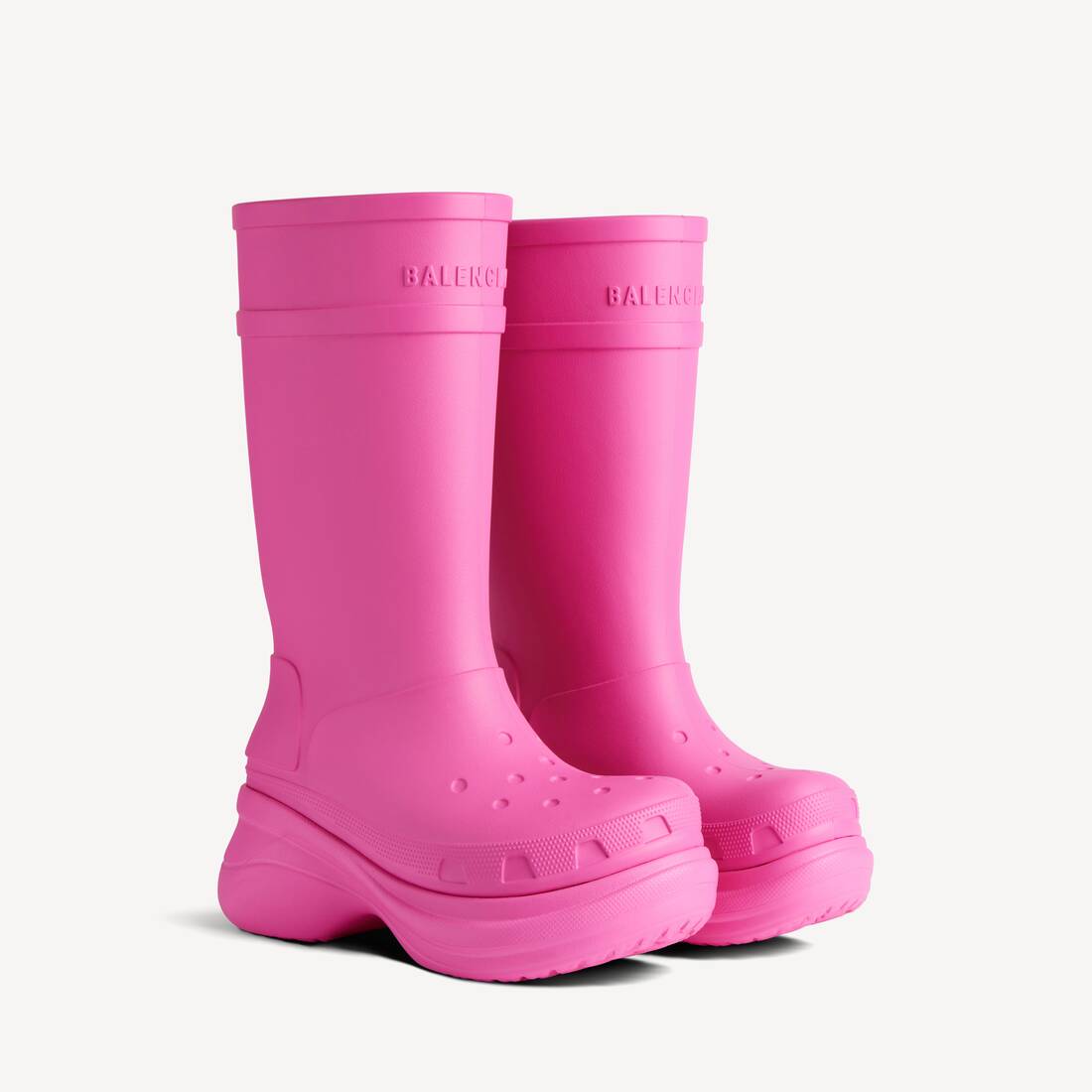 Bota Crocs™ para mujer en rosa brillante