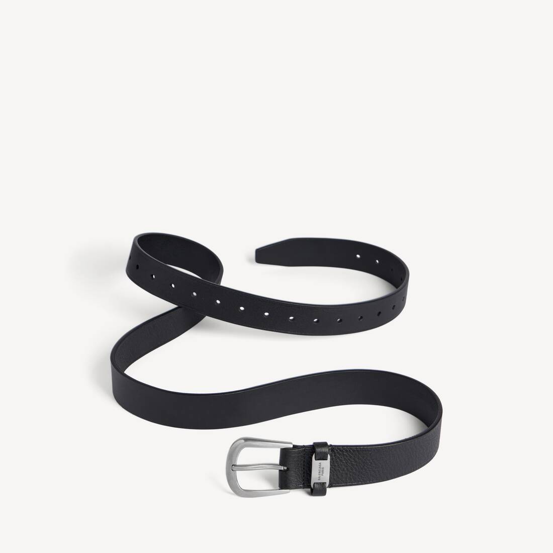 Cinturón para traje de hombre en negro