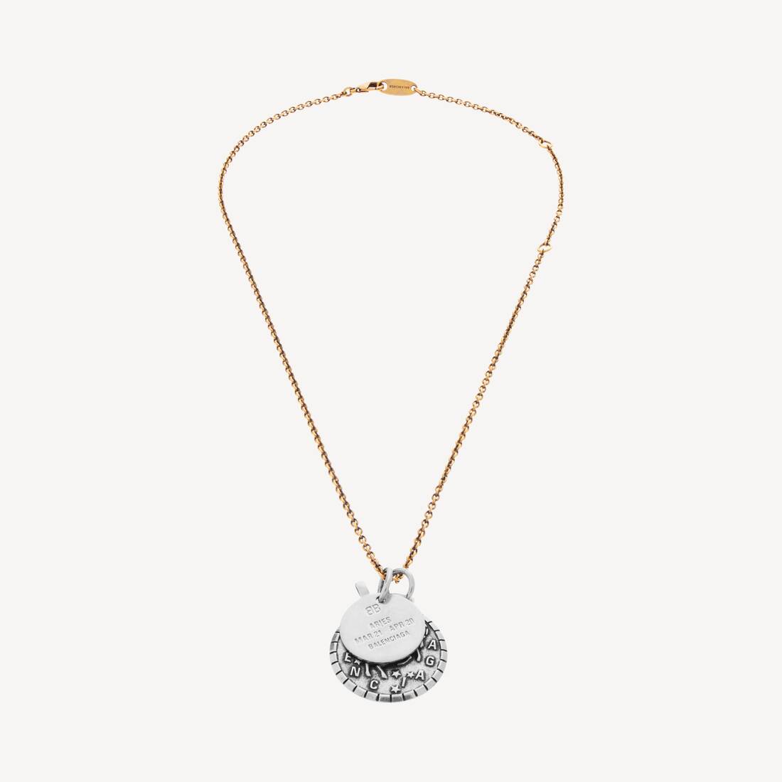 Collar de Horóscopo Aries en Oro/Plata
