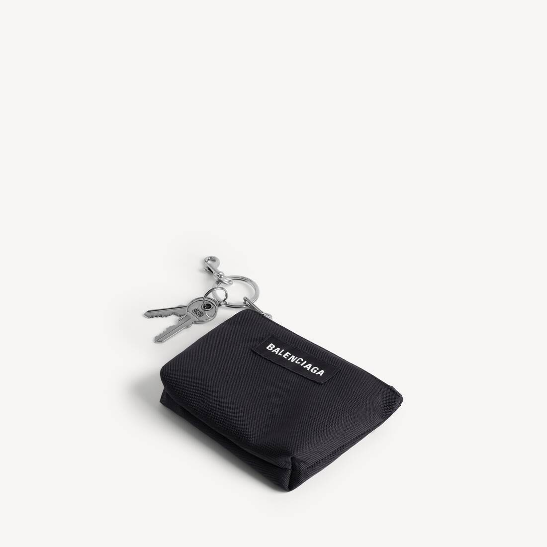Bolsa con cremallera de hombre en negro